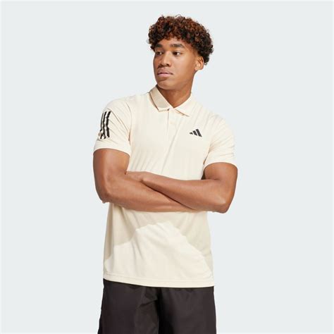 adidas club 3str polo|adidas Men's Club 3 Stripes Tennis Polo.